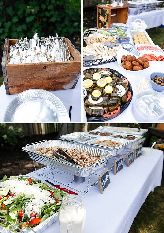 Outdoor Engagement Party Ideas
 Our Backyard Engagement Party Lexi s Clean Kitchen