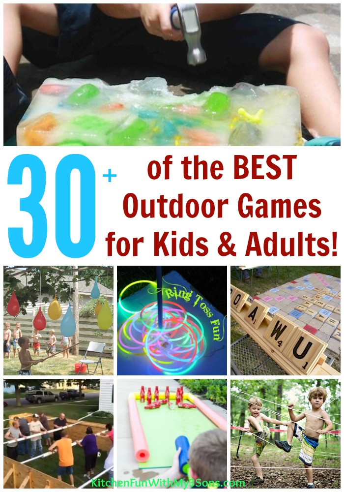 Outdoor Fun For Kids
 30 Best Backyard Games For Kids and Adults