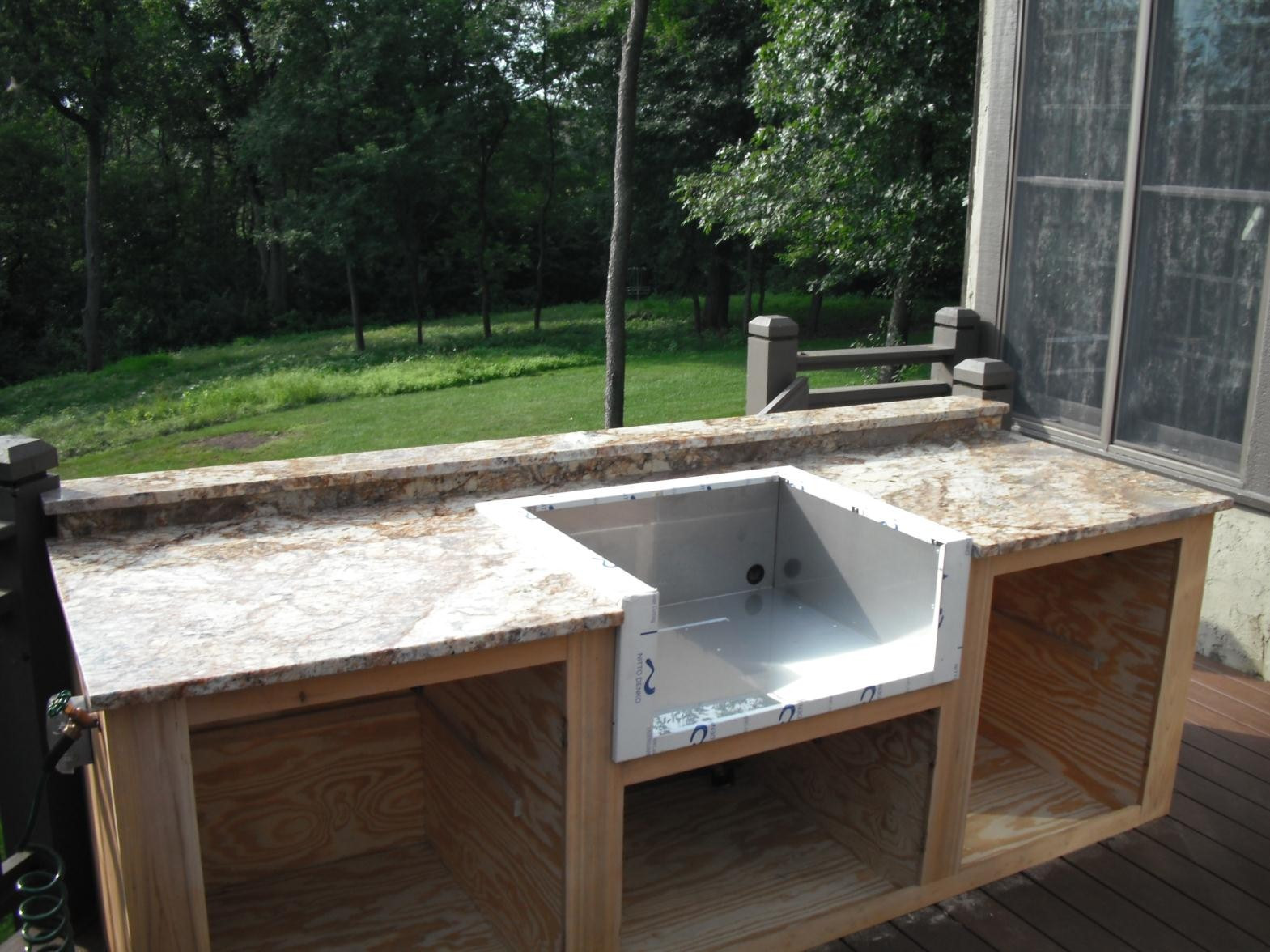 Outdoor Kitchen Cabinet Plans
 How to Build Outdoor Kitchen Cabinets AllstateLogHomes