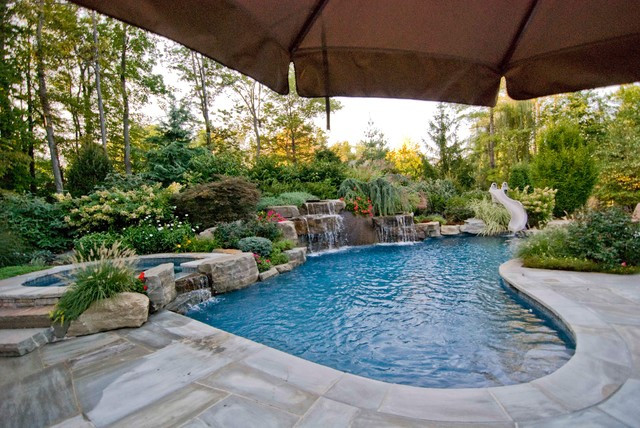 Outdoor Landscape Pool
 Swimming Pool Landscaping Ideas Bergen County Northern NJ