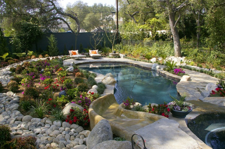 Outdoor Landscape Pool
 47 Pool Designs Ideas