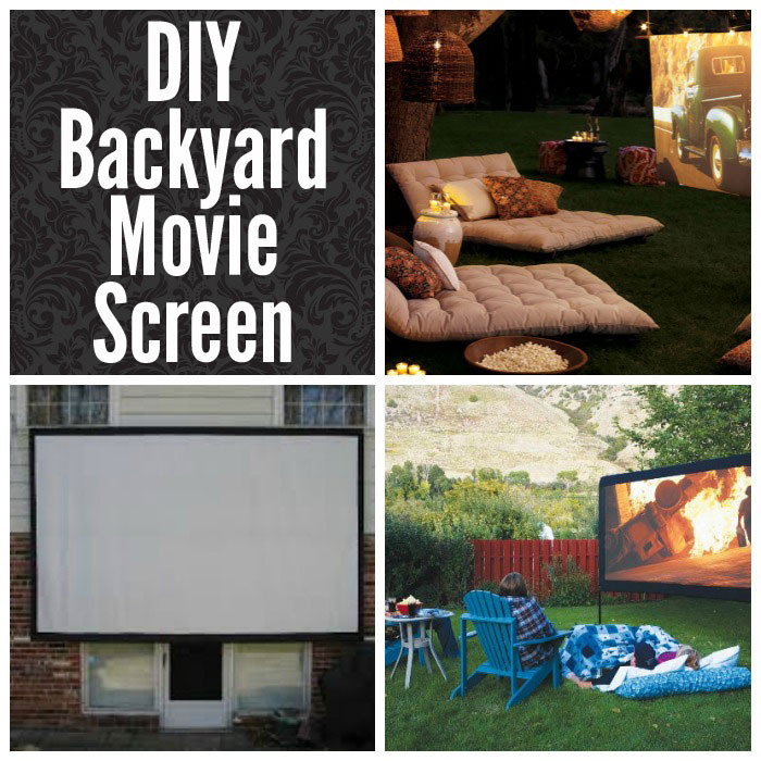 Outdoor Movie Screen DIY
 How to Build a DIY Backyard Movie Screen DIY for Life