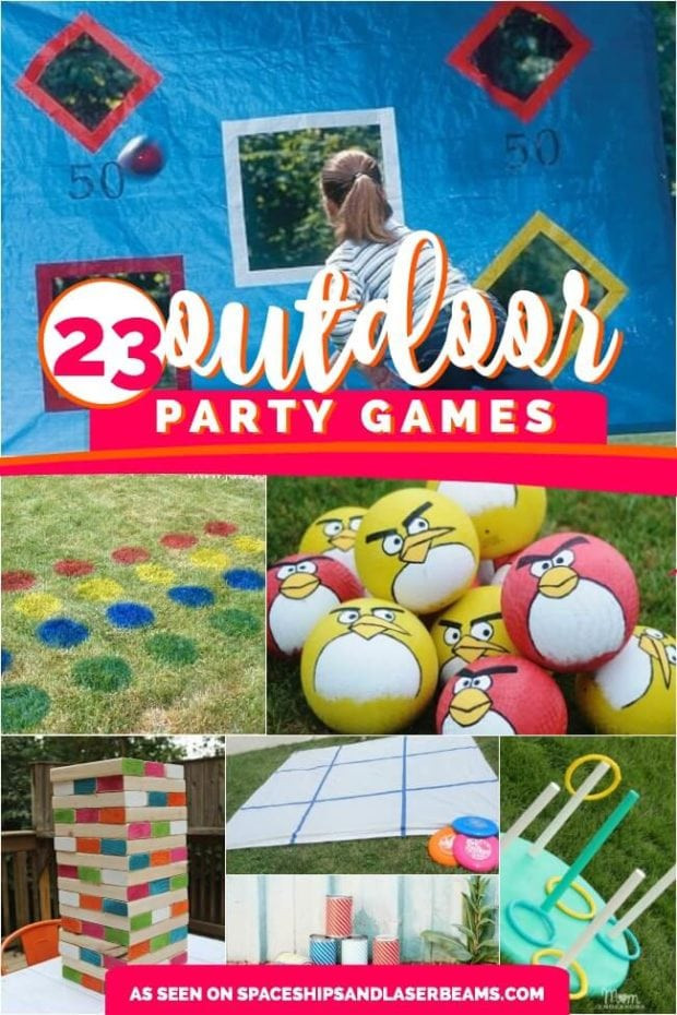 Outdoor Party Activities For Kids
 23 Outdoor Party Games Spaceships and Laser Beams