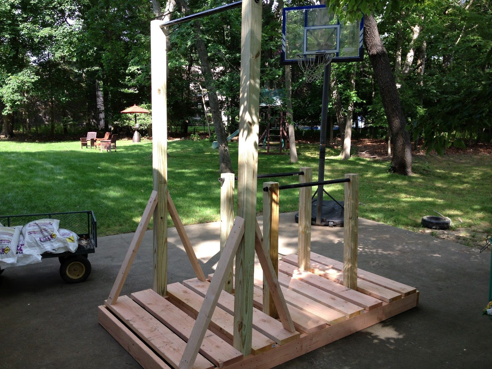 Outdoor Pull Up Bar DIY
 Pin by Carlos Alexander on DIY Home Gym
