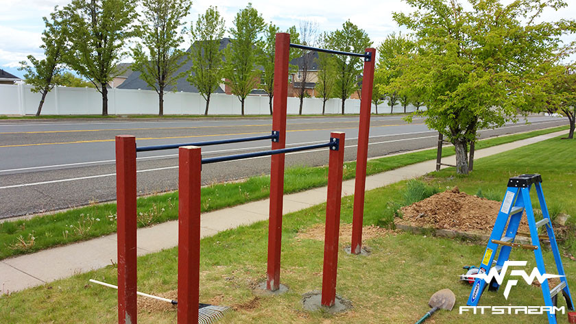 Outdoor Pull Up Bar DIY
 How to Make an Outdoor Pull up Bar and Parallel Bars DIY