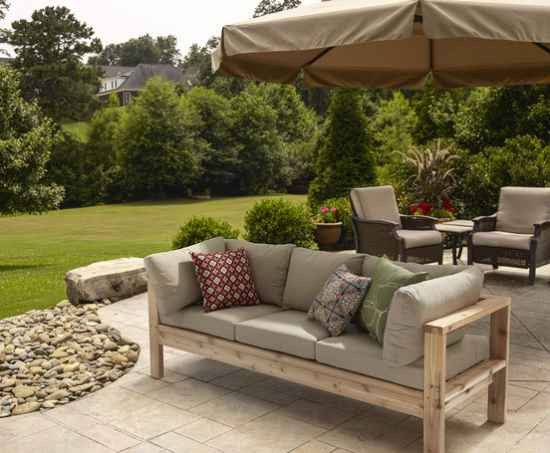 Outdoor Sectional DIY
 18 DIY Patio Furniture Ideas For An Outdoor Oasis