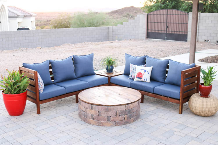 Outdoor Sectional DIY
 DIY Outdoor Sectional Sofa Part 1 How To Build the Sofa