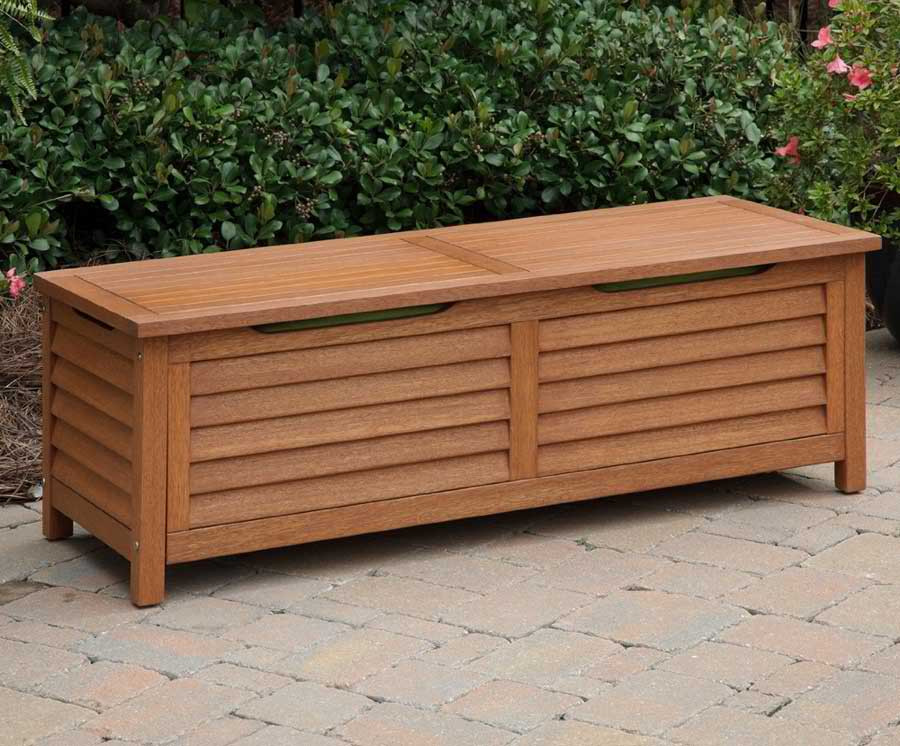 Outdoor Storage Bench With Cushion
 Waterproof Outdoor Cushion Storage