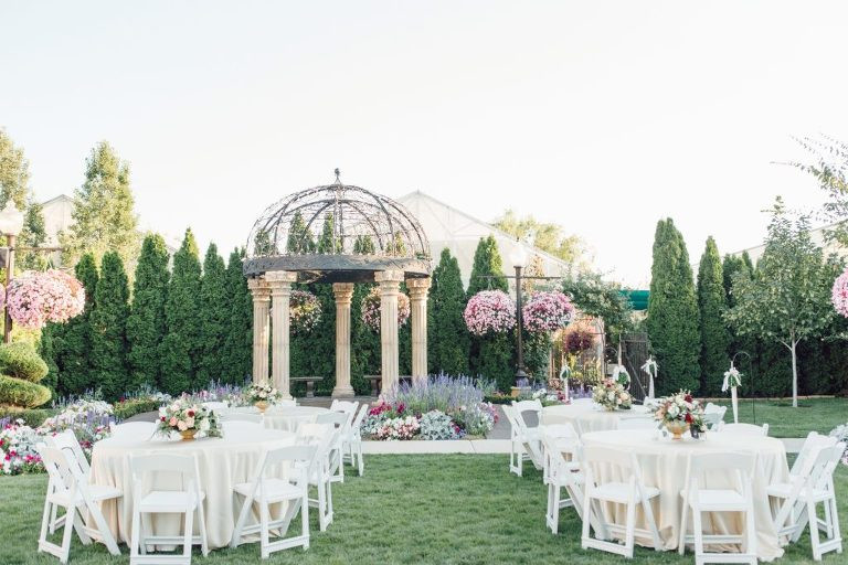 Outdoor Wedding Venues Utah
 Le Jardin Wedding Venues in Utah