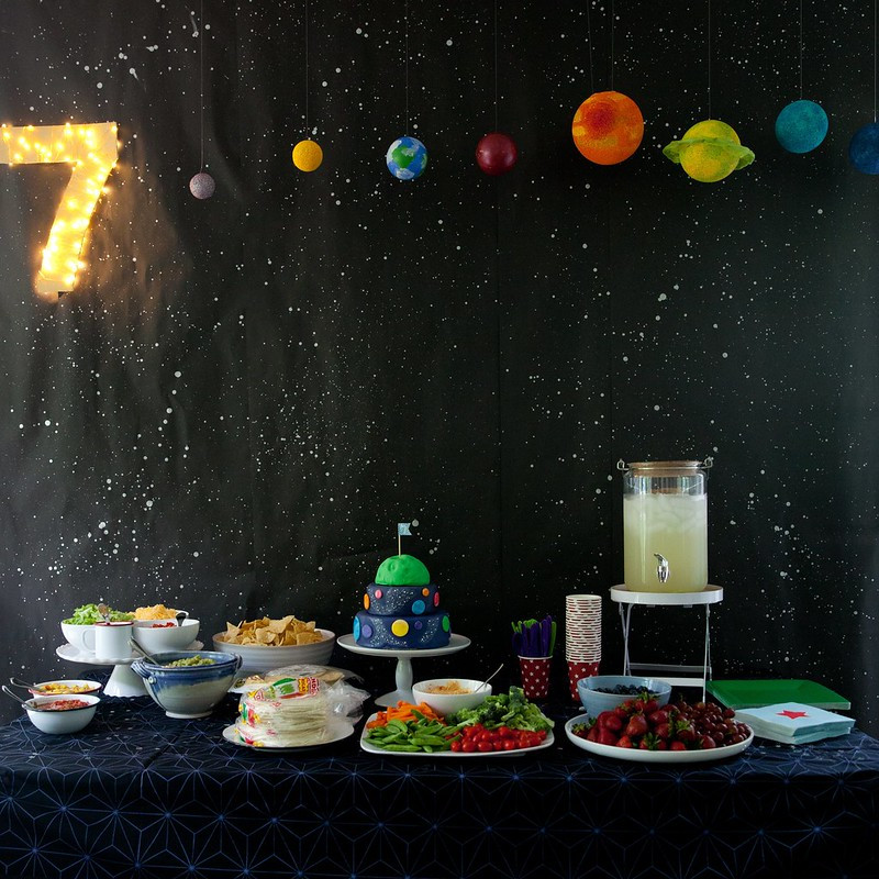 Outer Space Birthday Party
 Andrew s Outer Space Birthday Party Everyday Annie