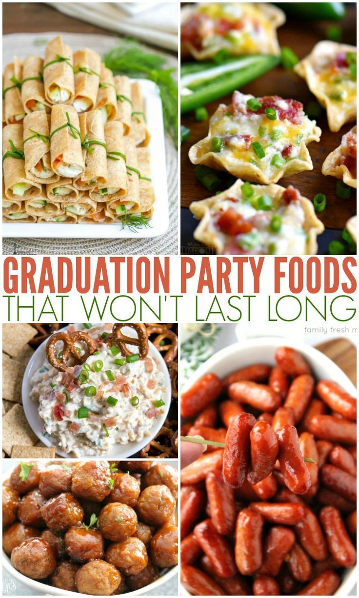 Outside Graduation Party Food Ideas
 Graduation Party Food Ideas Snacks