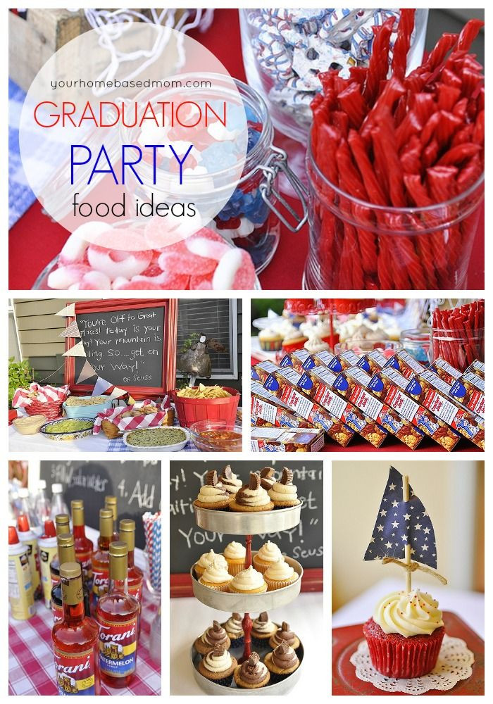 Outside Graduation Party Food Ideas
 Graduation Party Food Ideas