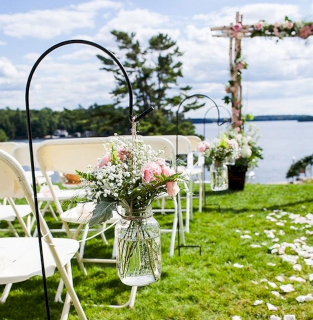 Outside Wedding Decorations
 Summer Outdoor Wedding Decorations Ideas 12 – OOSILE