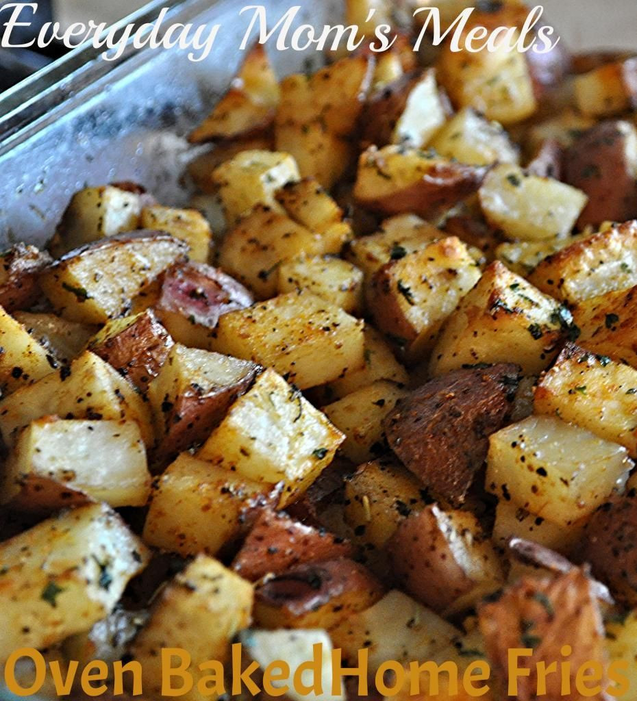 Oven Baked Breakfast Potatoes
 Oven Baked Home Fries Perfect morning noon or night