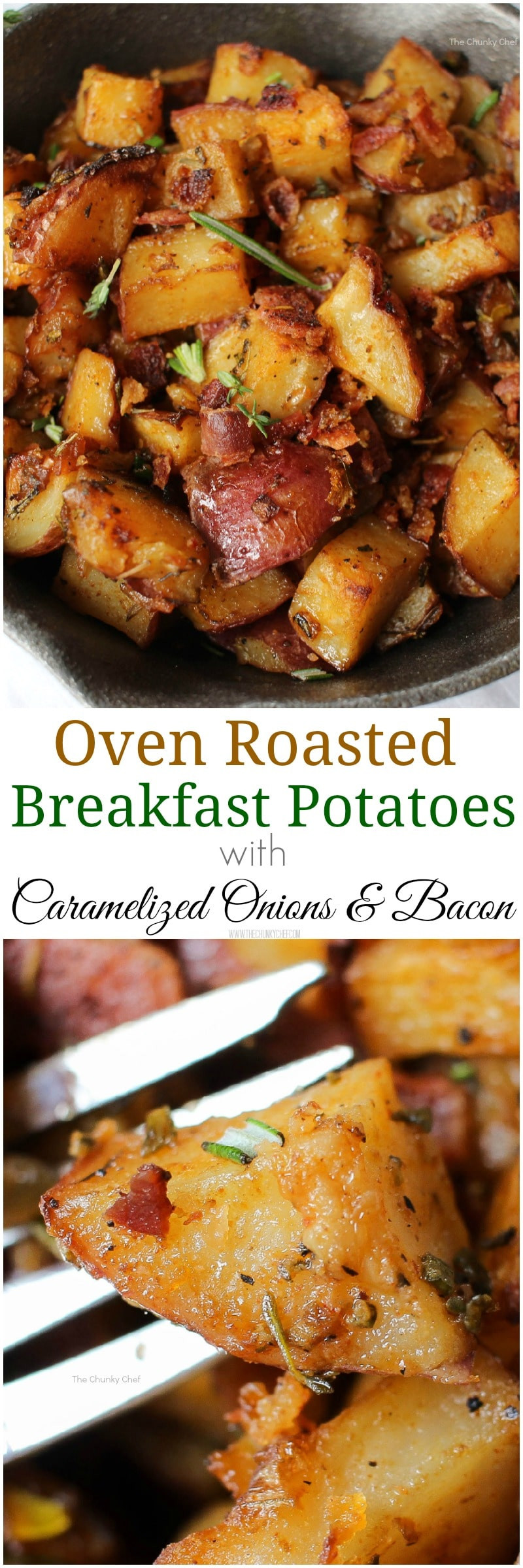 Oven Baked Breakfast Potatoes
 Oven Roasted Breakfast Potatoes The Chunky Chef