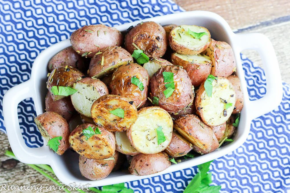 Oven Roasted Baby Red Potatoes
 Oven Roasted Baby Red Potatoes w Garlic