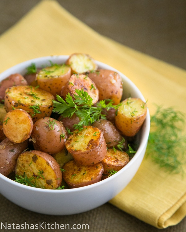 Oven Roasted Baby Red Potatoes
 Easy Oven roasted baby red potatoes