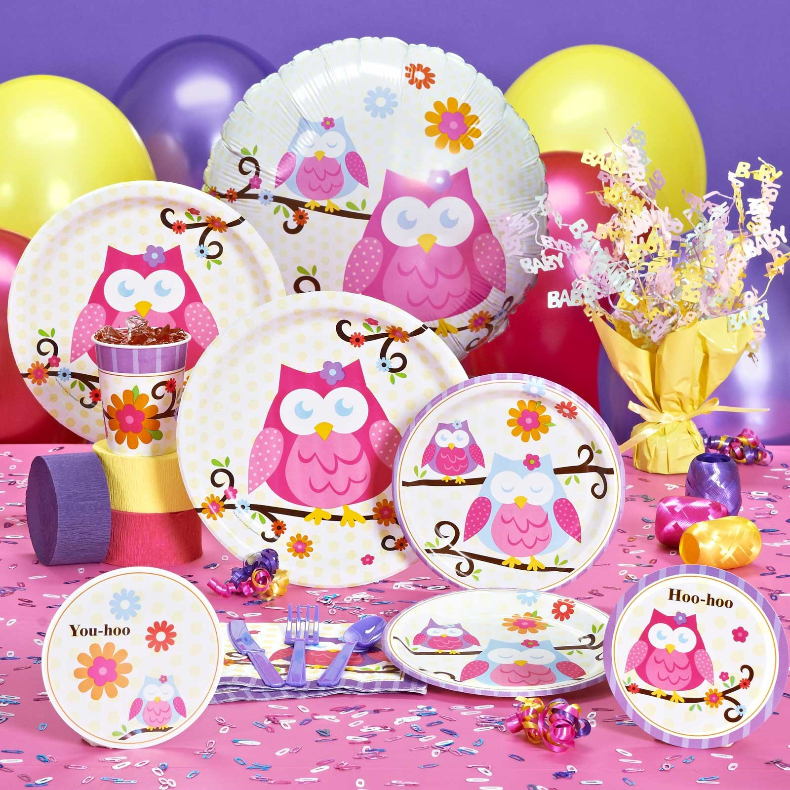 Owl Baby Shower Decorations Party City
 Party Supplies For Baby Shower