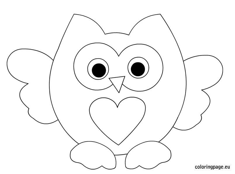 Owl Coloring Pages For Girls
 Owl coloring page …