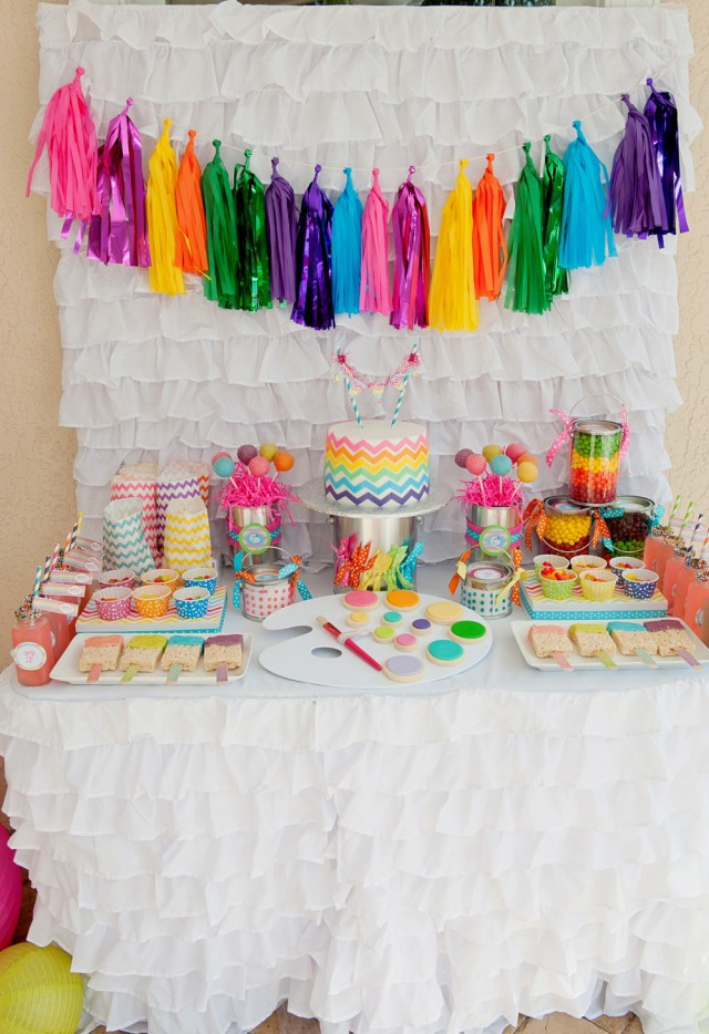 Paint Birthday Party
 Our First Entire Shop Sale off ALL Printables in our