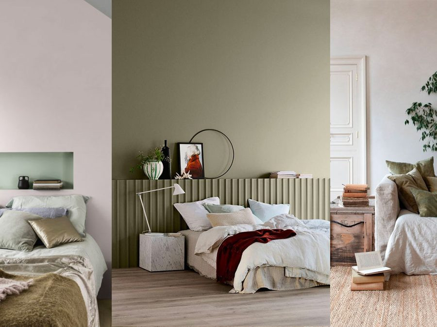 Paint Colors For Bedroom 2020
 Green wall paint COLOR TREND 2020