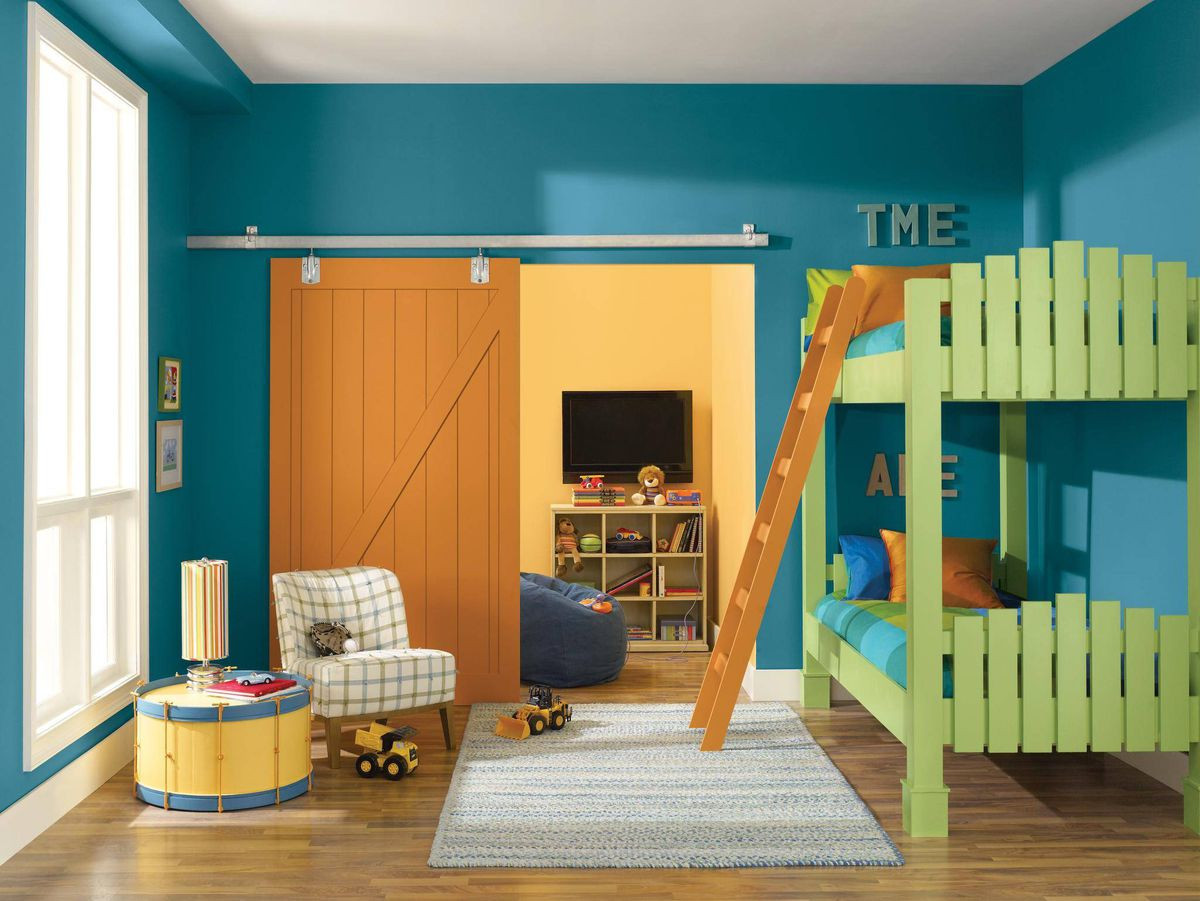 Paint Colors For Kids Rooms
 How parents can work with their kids to design the perfect