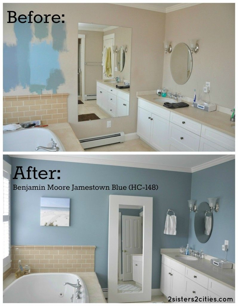 Paint Colors For The Bathroom
 Master Bathroom Paint Color Reveal