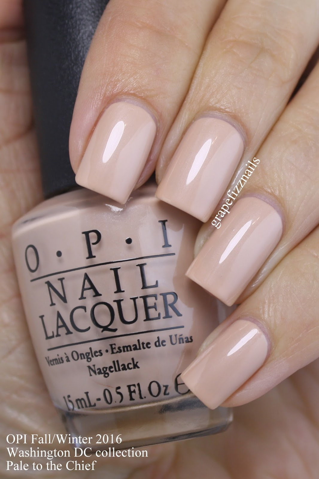 Pale Nail Colors
 Grape Fizz Nails OPI Washington DC Collection for Fall