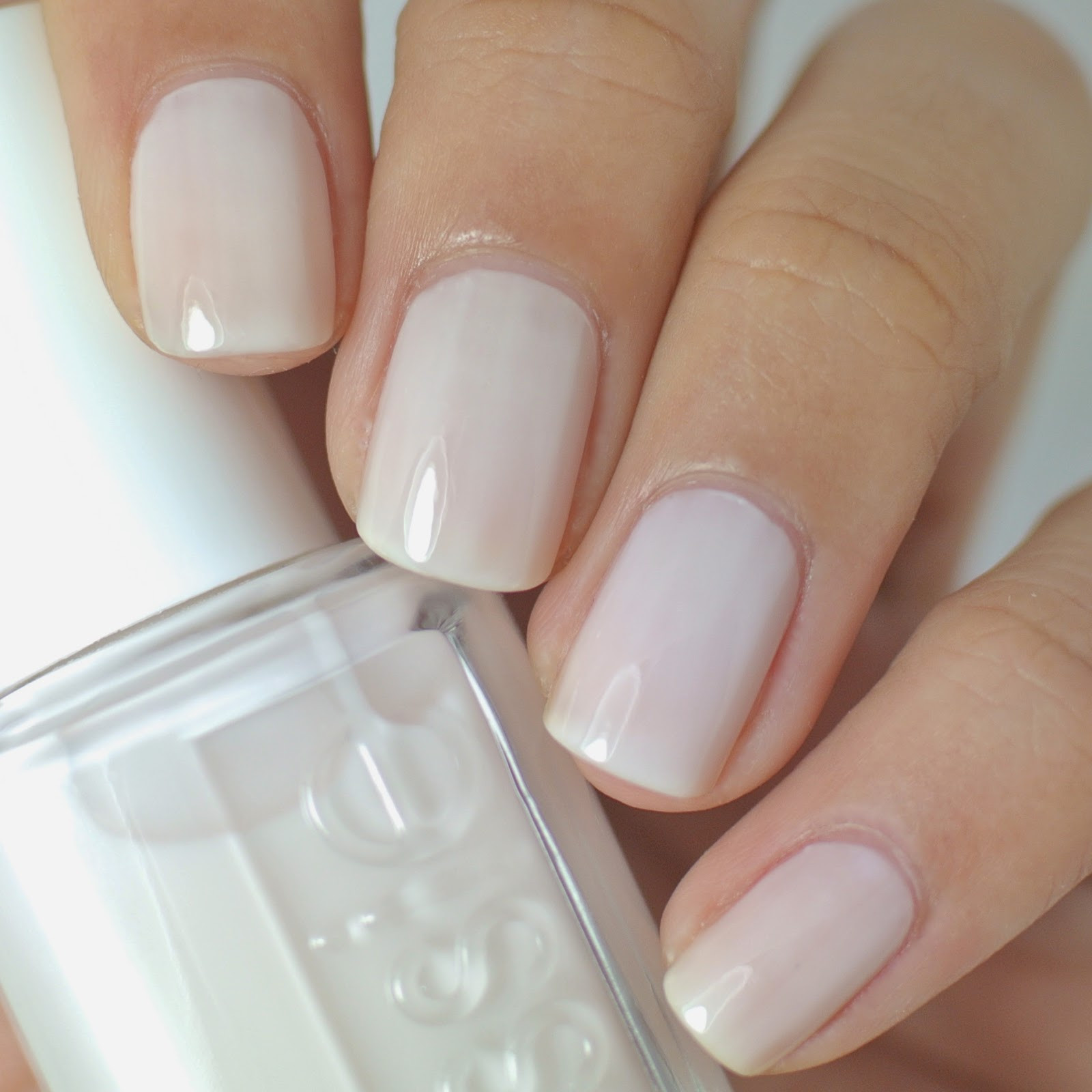 Pale Nail Colors
 Nails by Gift Essie Jiggle High Jiggle Low Winter 2014