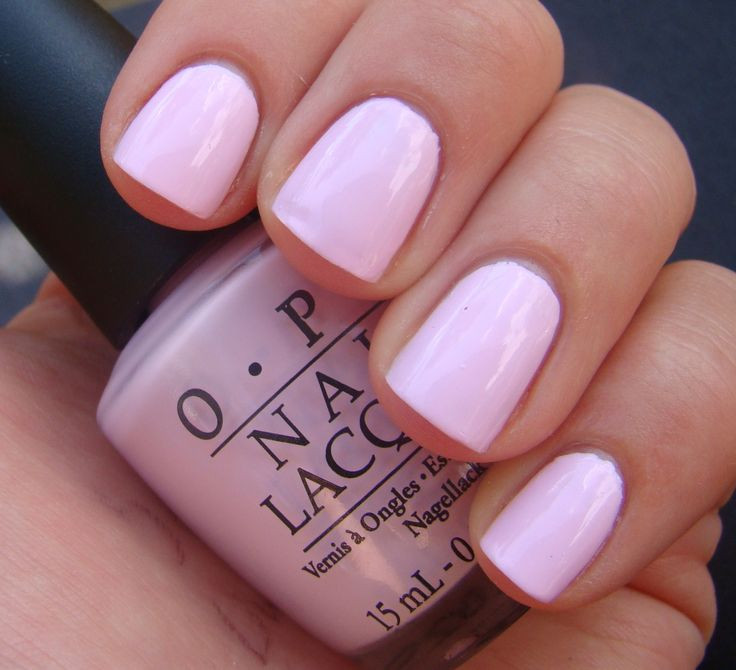 Pale Nail Colors
 OPI Mod about you