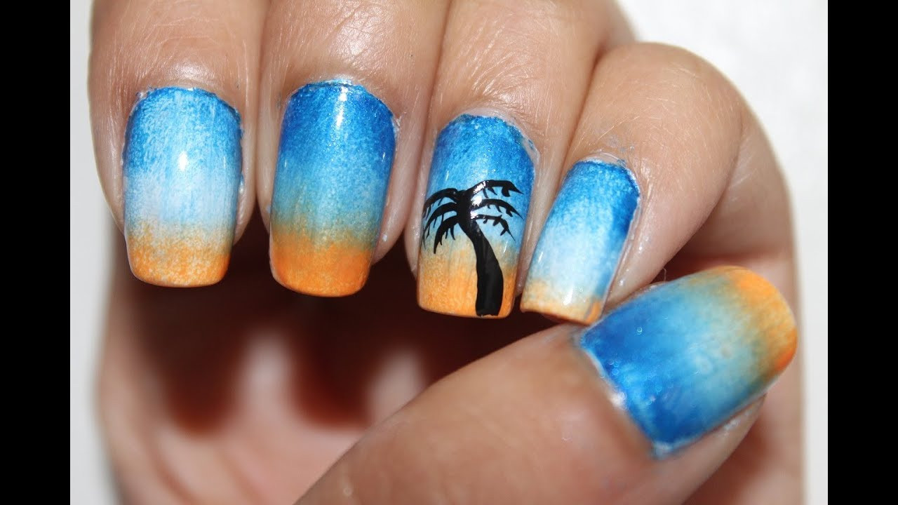 Palm Tree Nail Designs
 Palm Tree Nail Art