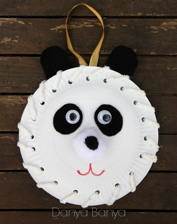 Panda Crafts For Preschoolers
 Paper Plate Panda – Danya Banya