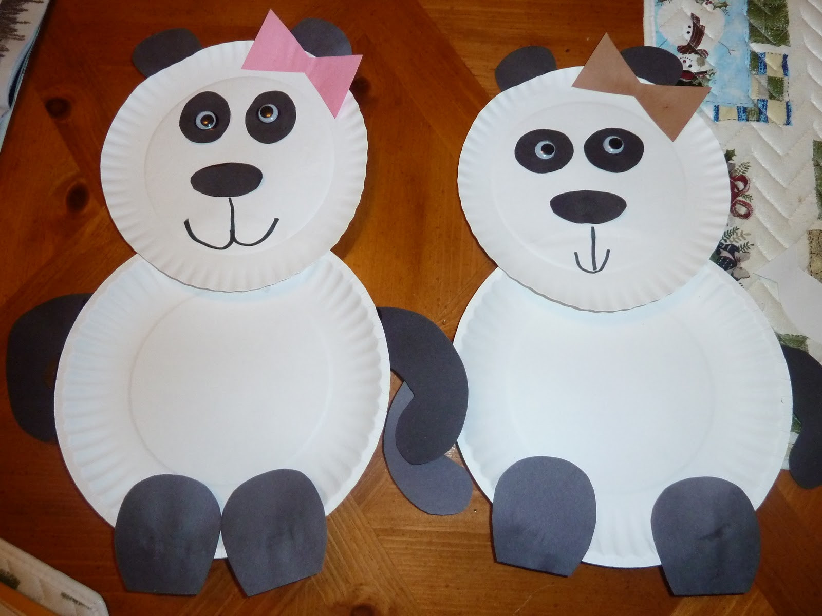 Panda Crafts For Preschoolers
 1 4 cup water