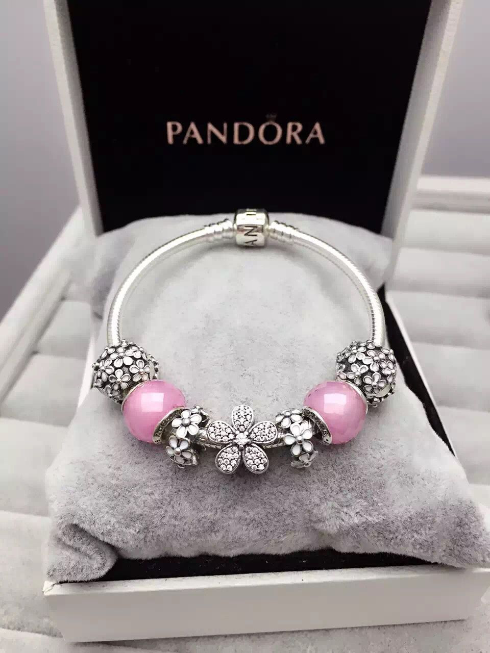 Pandora Charm Bracelet Sale
 OFF $199 Pandora Charm Bracelet Pink White Hot