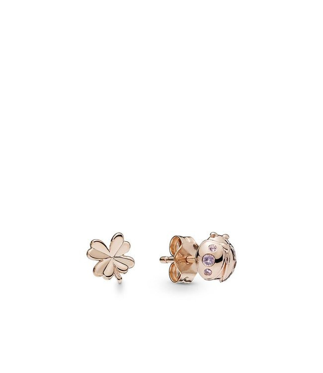 Pandora Leaf Earrings
 Four Leaf Clover & Ladybird stud earrings NPO
