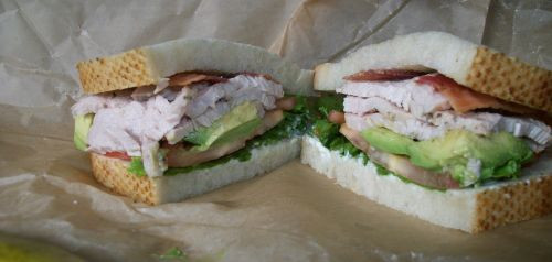 Panera Bread Roasted Turkey &amp; Avocado Blt Sandwich On Sourdough
 GrubGrade
