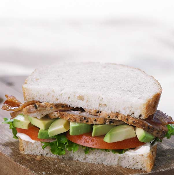 Panera Bread Roasted Turkey &amp; Avocado Blt Sandwich On Sourdough
 Restaurants That Deliver in Orlando Florida