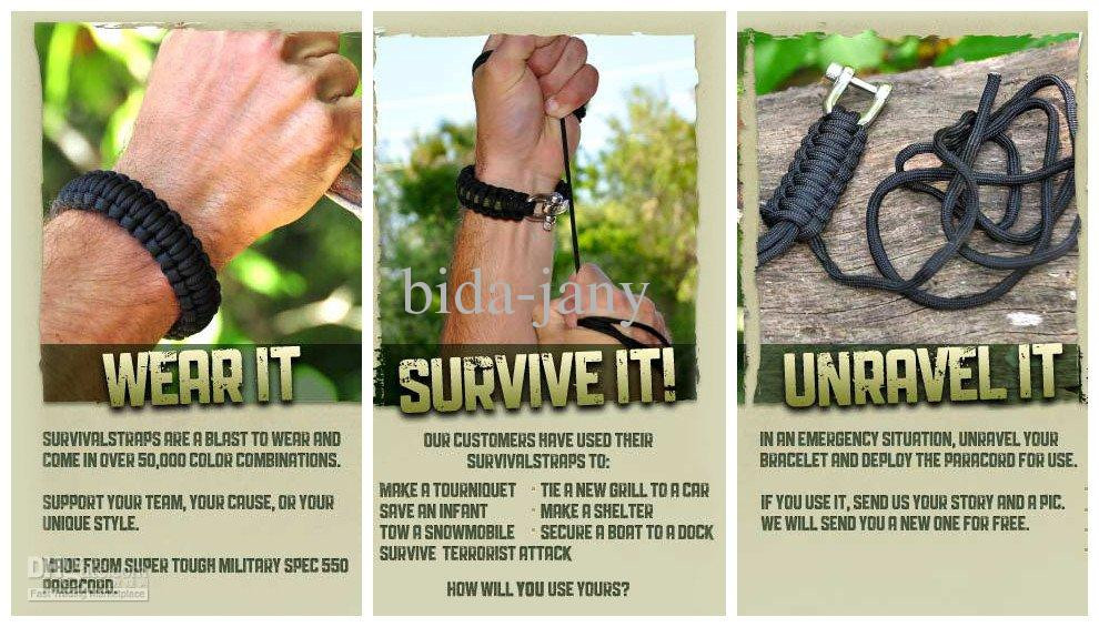 Paracord Bracelet Uses
 What are practical uses of paracord survival bracelets