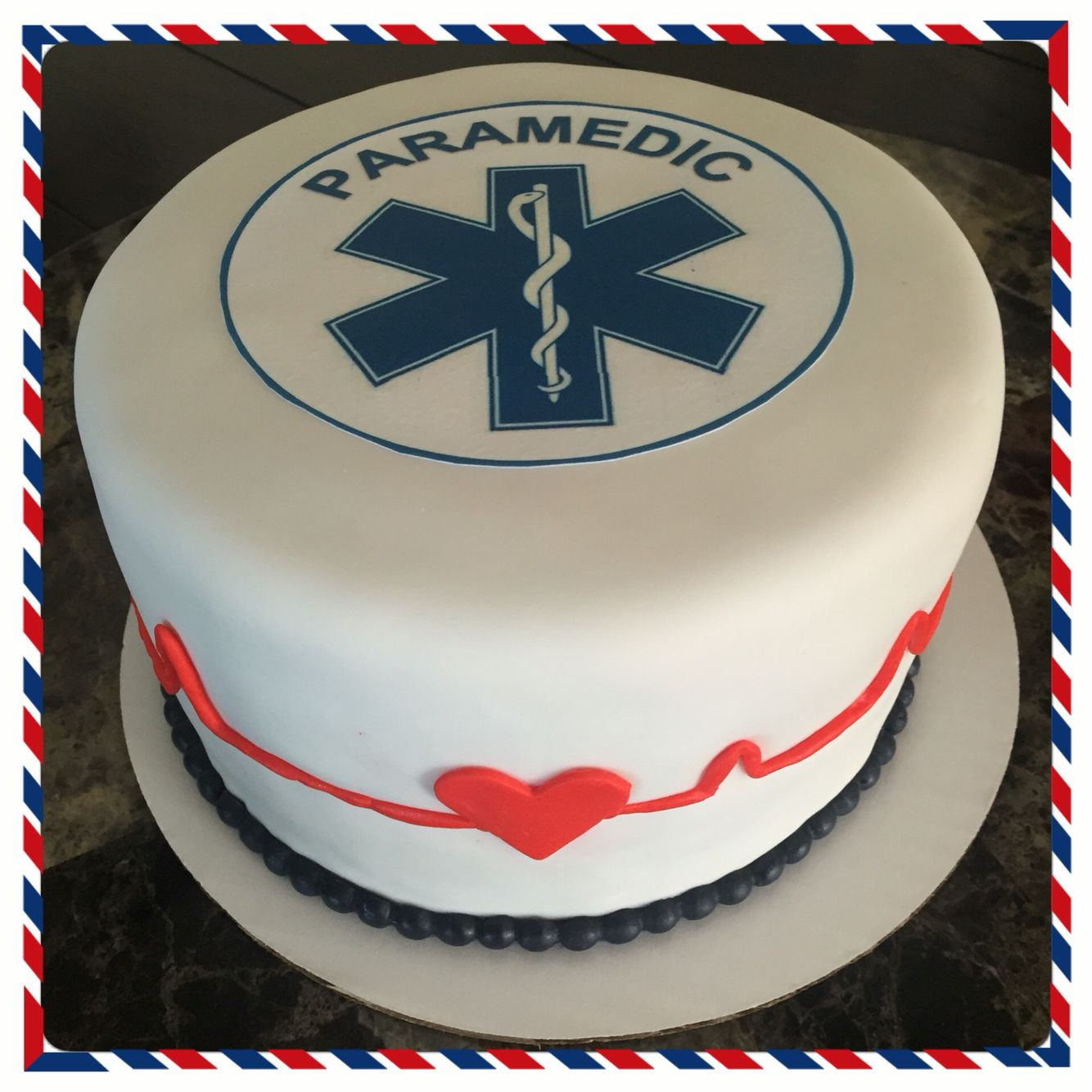 Paramedic Graduation Party Ideas
 Paramedic school graduation Cake