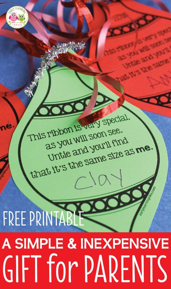 Parent Child Activity For Preschoolers
 An Inexpensive and Easy Gift that Parents will Actually