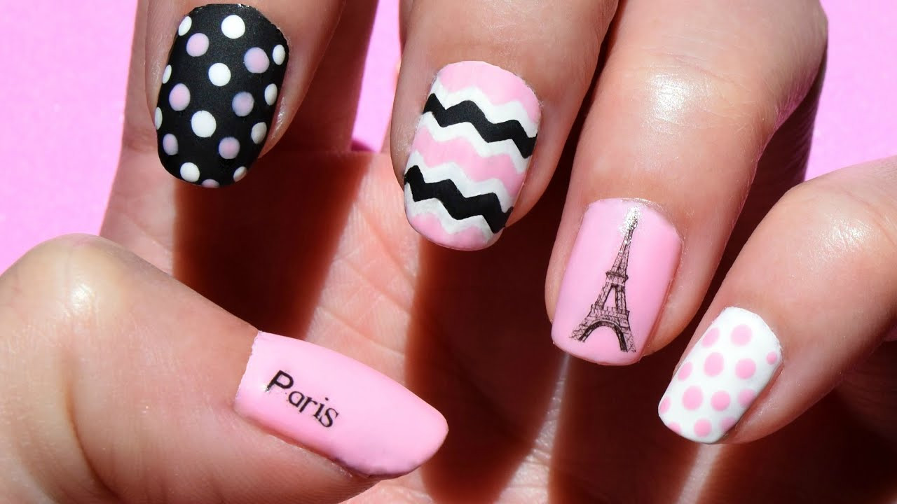 Paris Nail Designs
 Manicura Torre Eiffel Paris Nail Art Colaboración BPS 6