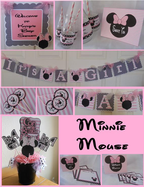 Party City Minnie Mouse Baby Shower
 Minnie Mouse Baby Shower Party Package by A Sweet