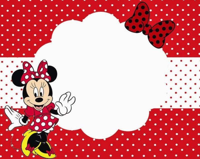 Party City Minnie Mouse Baby Shower
 Minnie Mouse Printable Party Invitation Template for Girls