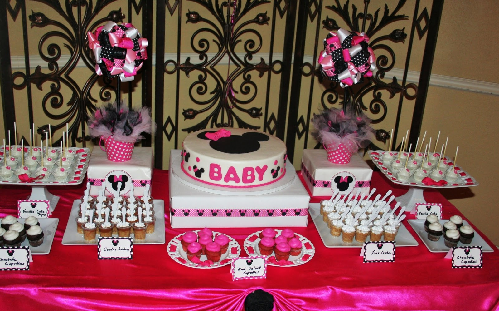 Party City Minnie Mouse Baby Shower
 SWEET TREATS CAROUSEL Beautiful Minnie Mouse Baby Shower