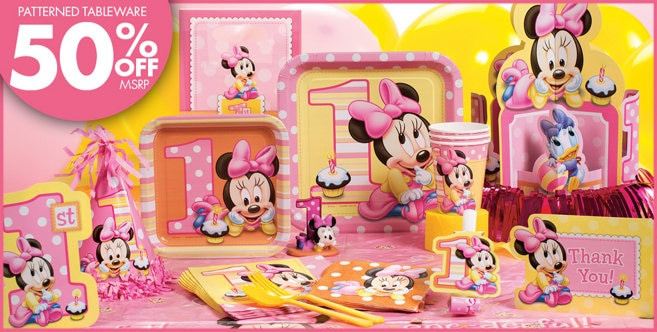 Party City Minnie Mouse Baby Shower
 Baby Minnie Mouse Decorations