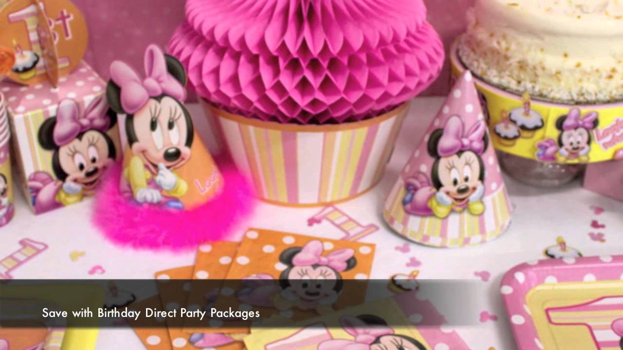 Party City Minnie Mouse Baby Shower
 Ideas Surprising Birthday Ideas With Minnie Mouse Party