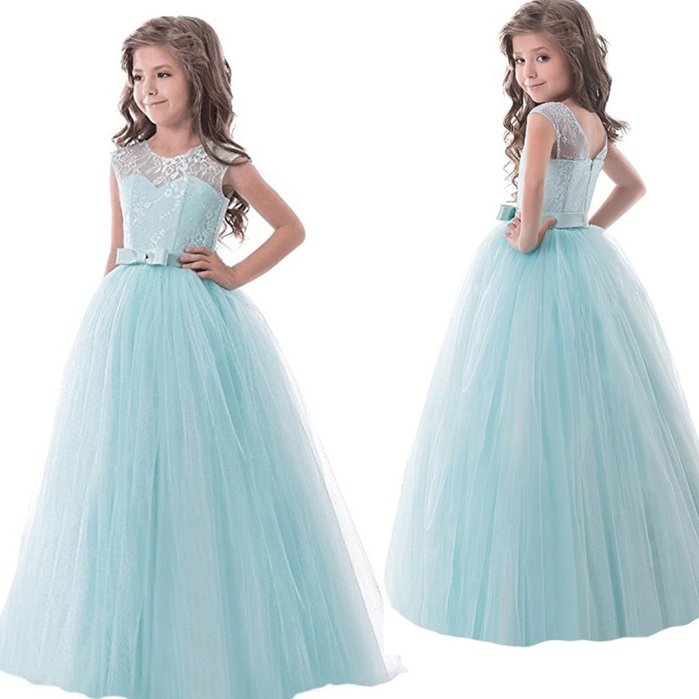 Party Dresses For Kids
 Children Prom Designs Kids Clothes Lace Flower Girls