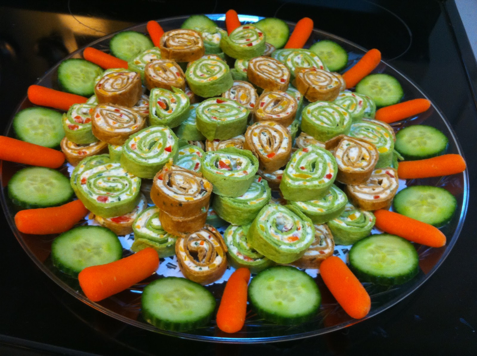 Party Finger Foods Ideas
 Sweet on You TORTILLA PINWHEELS