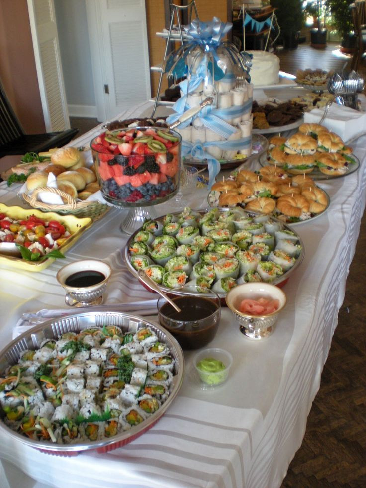 Party Food Ideas For Baby Shower
 baby shower food