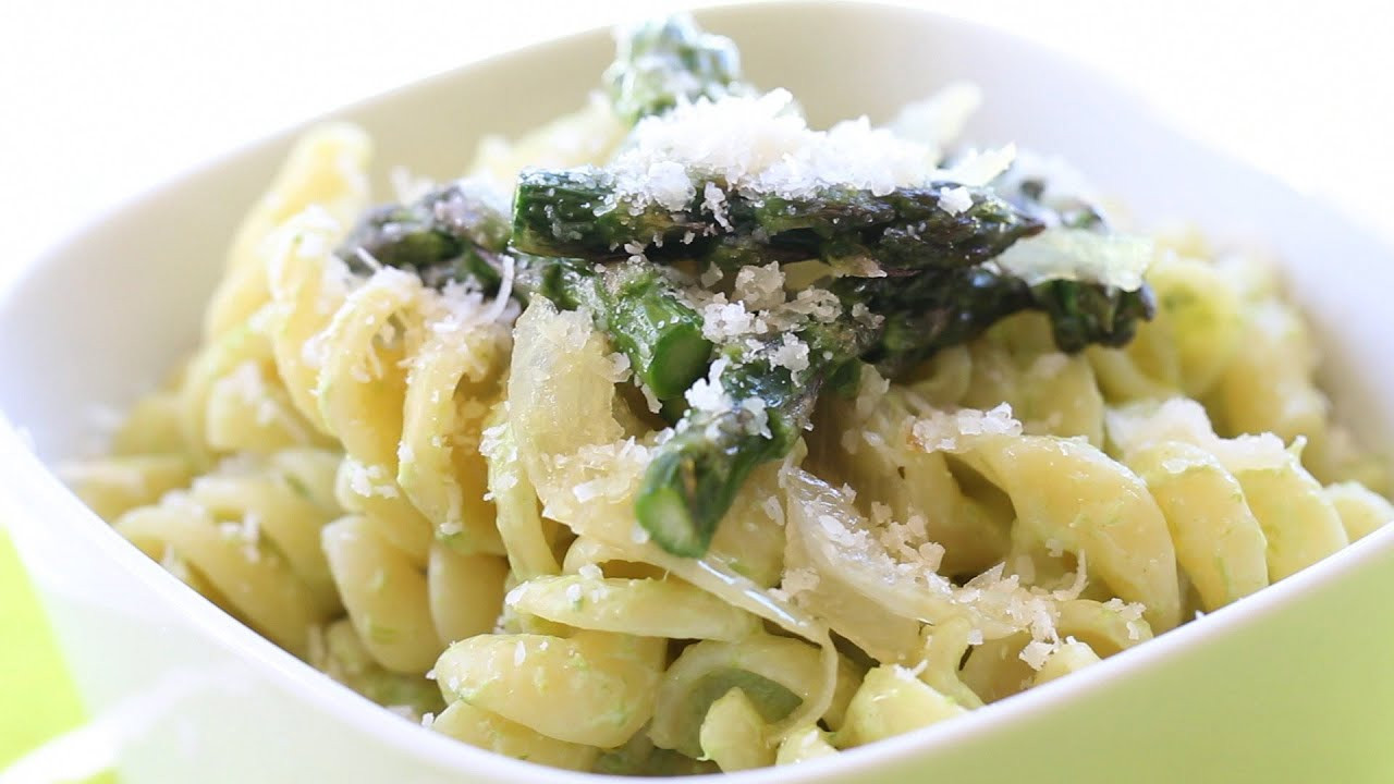Pasta Recipes For Baby
 Asparagus pasta and baby puree recipe 6 Months recipe